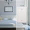 Amerelle Amerelle Chelsea White 1 gang Stamped Steel Blank Wall Plate 1 pk 149BW - alternate 2